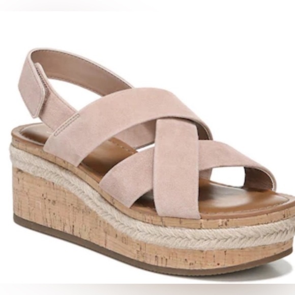 Franco Sarto Nessa Espadrille Wedge Sandals - Picture 1 of 11